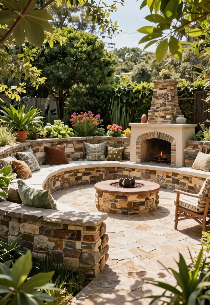 11 Outdoor Patio Concepts with Fireplace Retaining Walls Conclusion 0