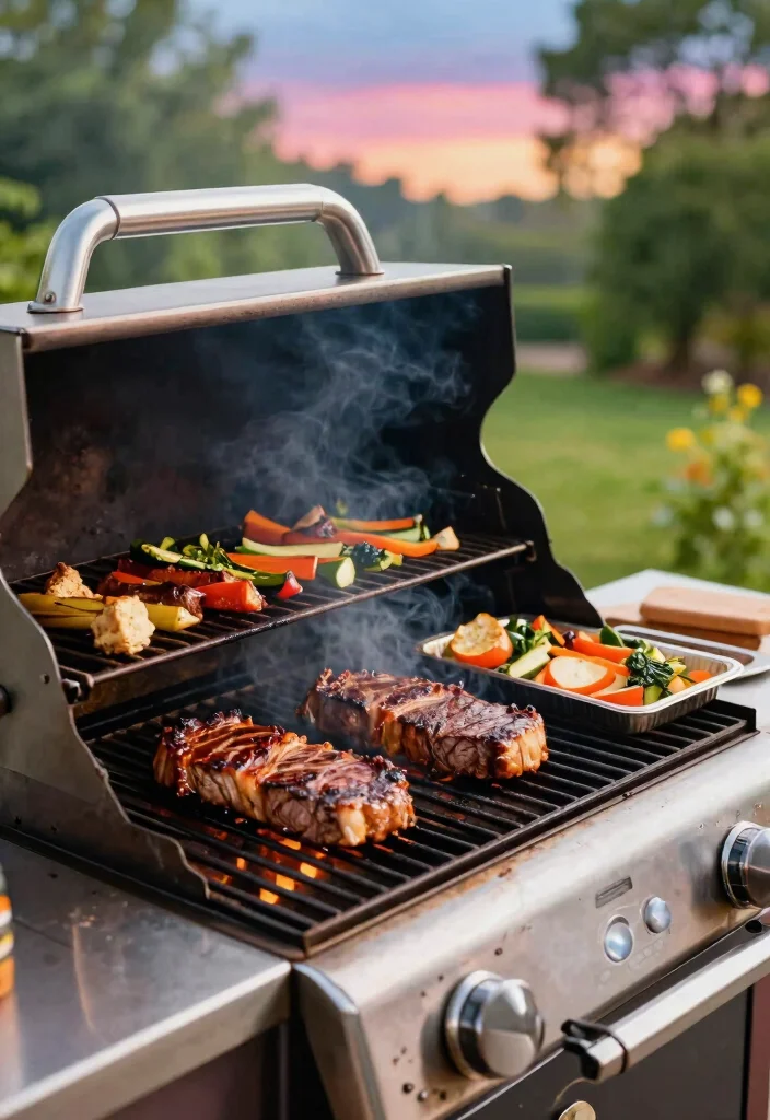 11 Practical Gas Range Grill Tips for Chefs 4. Utilize Direct and Indirect Heat 0