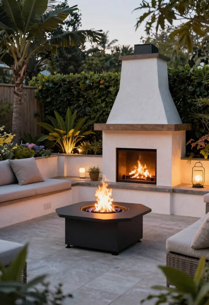 11 Space Saving Outdoor Fireplace Ideas for Small Yards 12 11 Space Saving Outdoor Fireplace Ideas for Small Yards Conclusion 0