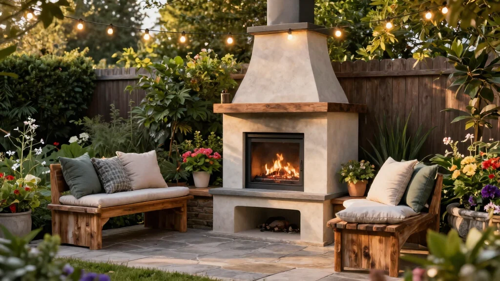11 Stylish Outdoor Fireplace Door Ideas (Safe & Chic)