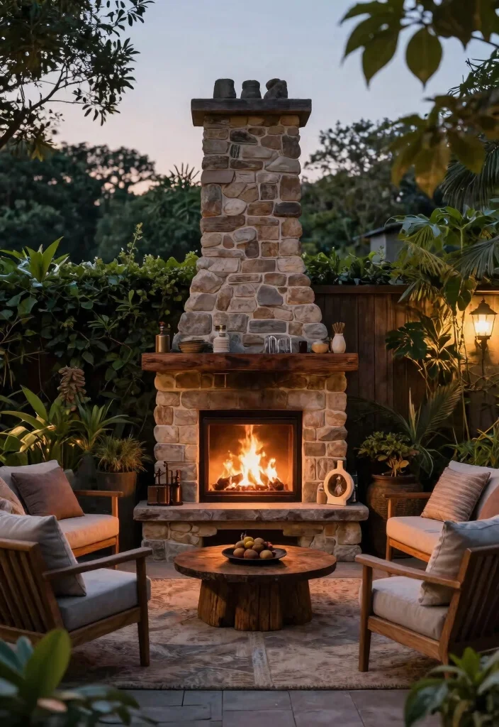 13 Authentic Outdoor Wood Fireplace Ideas Warm Vibe Conclusion 0