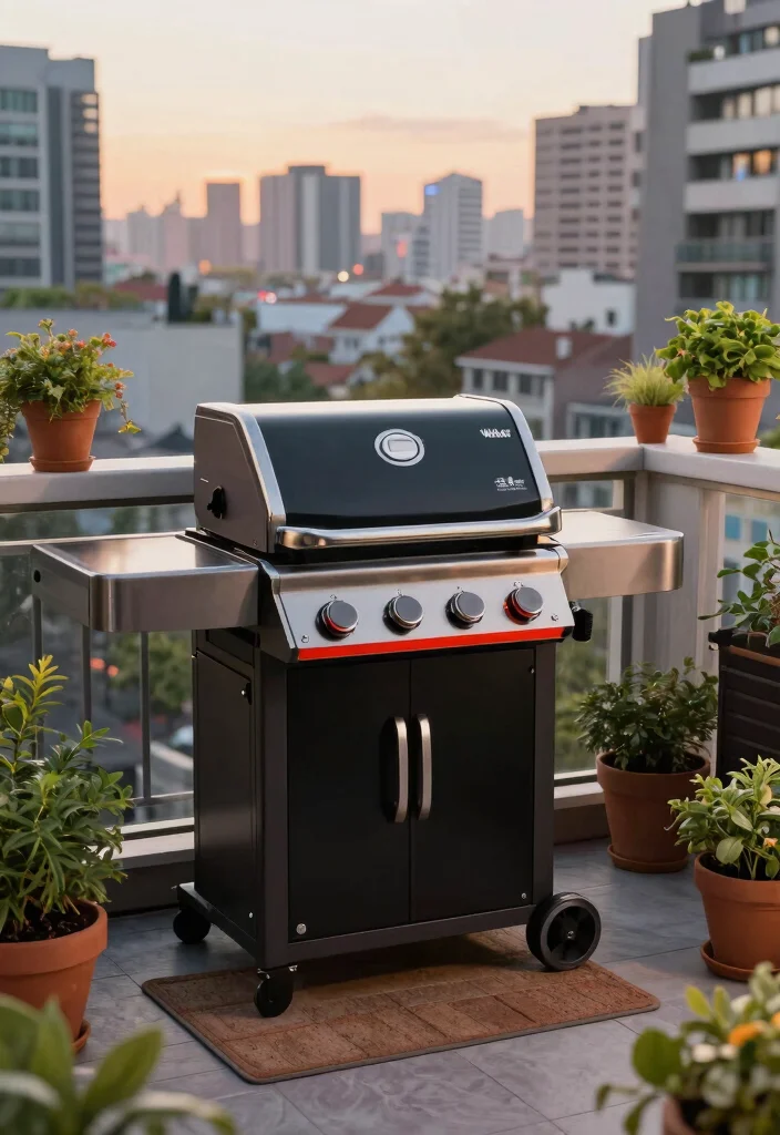 13 Best Small Gas Grills for Apartment Balconies: Perfect Compact Grilling Solutions 1 13 Best Small Gas Grills for Apartment Balconies Perfect Compact Grilling Solutions 1. Weber Q1200 0