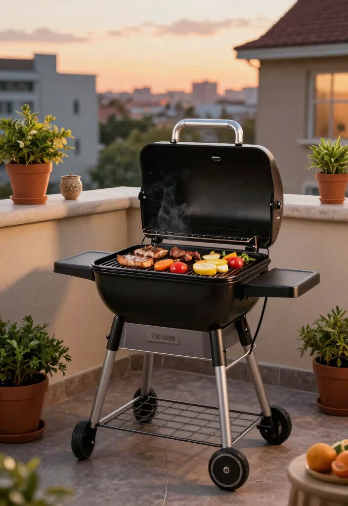 13 Best Small Gas Grills for Apartment Balconies: Perfect Compact Grilling Solutions 12 13 Best Small Gas Grills for Apartment Balconies Perfect Compact Grilling Solutions 12. Kenmore 720 0896 0