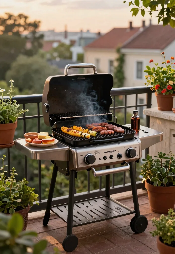 13 Best Small Gas Grills for Apartment Balconies: Perfect Compact Grilling Solutions 13 13 Best Small Gas Grills for Apartment Balconies Perfect Compact Grilling Solutions 13. Broil King Porta Chef 320 0
