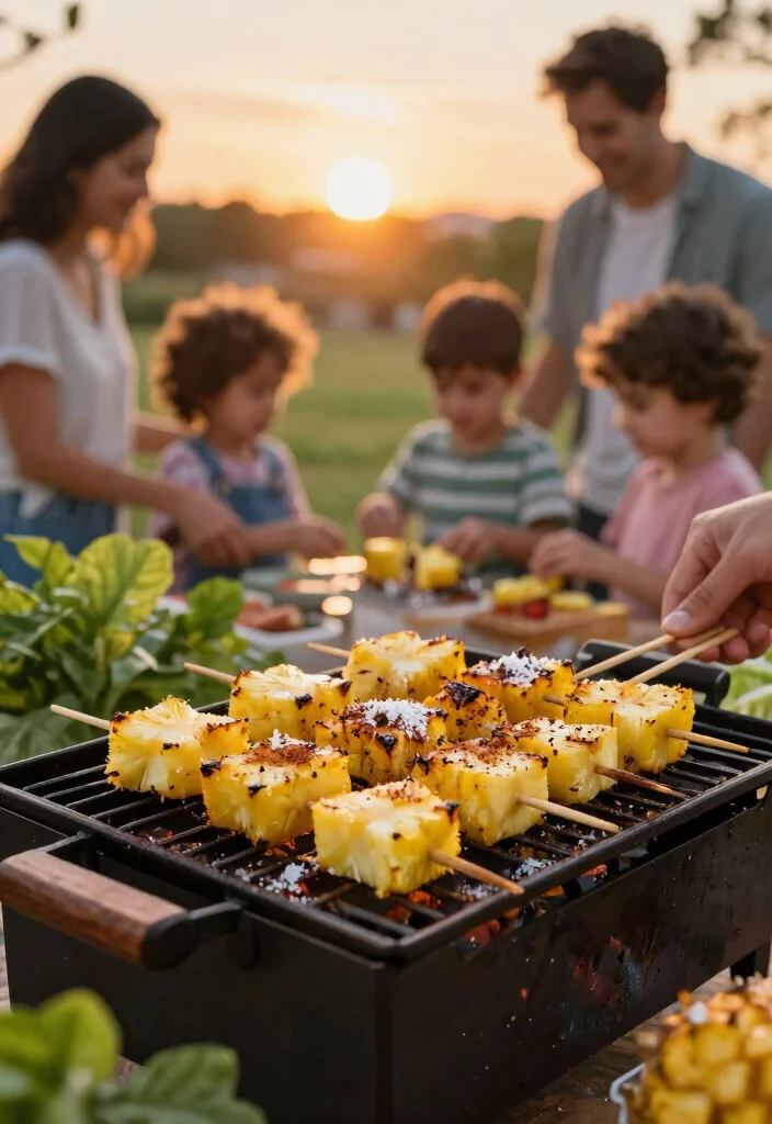 13 Delicious Griddle Grill Dinner Ideas Family Favorites 1. Sweet and Savory Grilled Pineapple Skewers 0