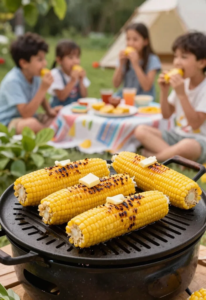 13 Delicious Griddle Grill Dinner Ideas Family Favorites 8. Grilled Corn on the Cob 0