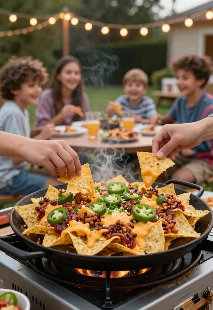 13 Delicious Griddle Grill Dinner Ideas Family Favorites 9. Loaded Grilled Nachos 0