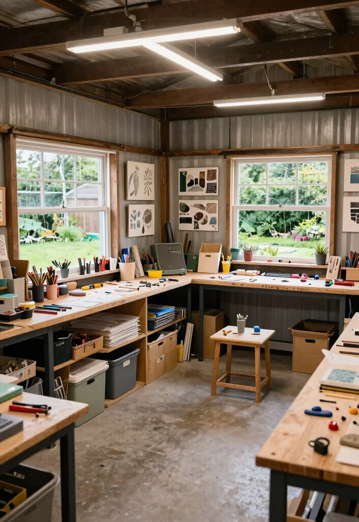 13 Dreamy Storage Shed Tiny House Ideas Conversion 13. Hobby Workshop 0