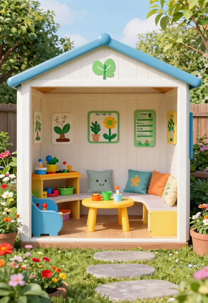 13 Dreamy Storage Shed Tiny House Ideas Conversion 5. Learning Hub for Kids 0