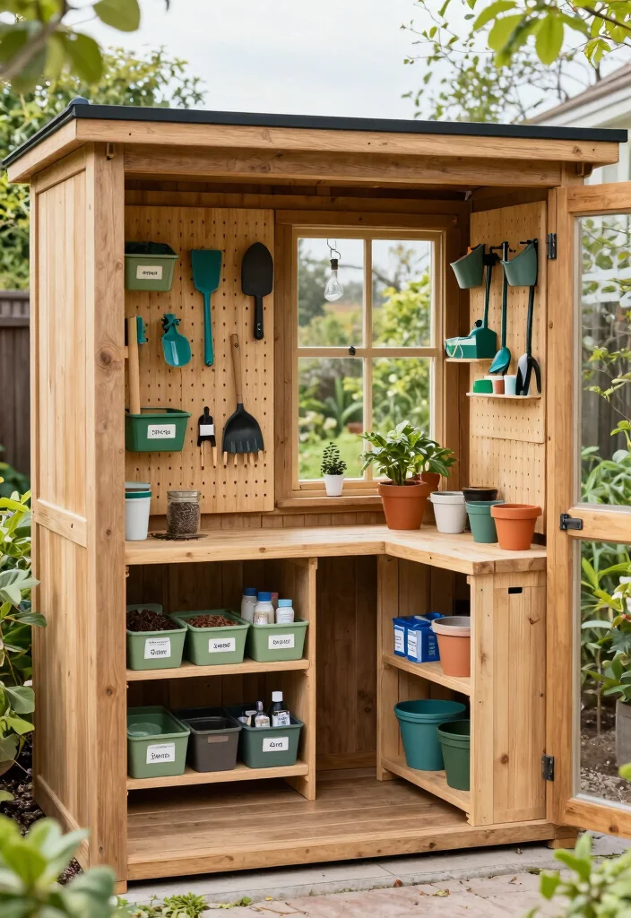 13 Dreamy Storage Shed Tiny House Ideas Conversion 6. Garden Tool Storage Shed 0