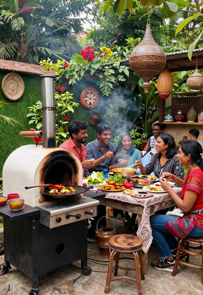 13 Epic Outdoor Grill and Fireplace Ideas for Backyard Entertaining 13. Unique Cultural Cooking Experiences 0