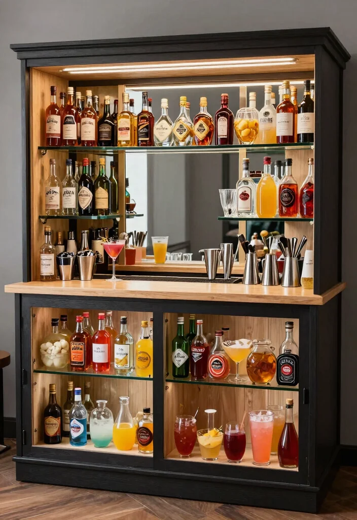 13 Fun Storage Shed Bar Ideas for Backyard Parties 13 13 Fun Storage Shed Bar Ideas for Backyard Parties 13. Personalized Cocktail Lab 0