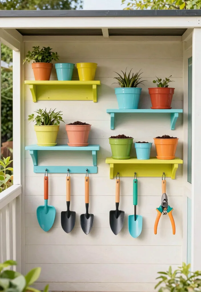 13 Heavy Duty Storage Shed Shelve Ideas DIY Guide 2. Wall Mounted Shelving 0