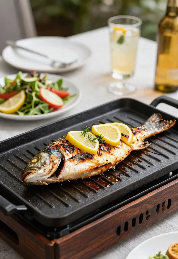 13 Life Changing Blackstone Griddle Hacks Must Know 11. Grill Whole Fish for a New Taste 0