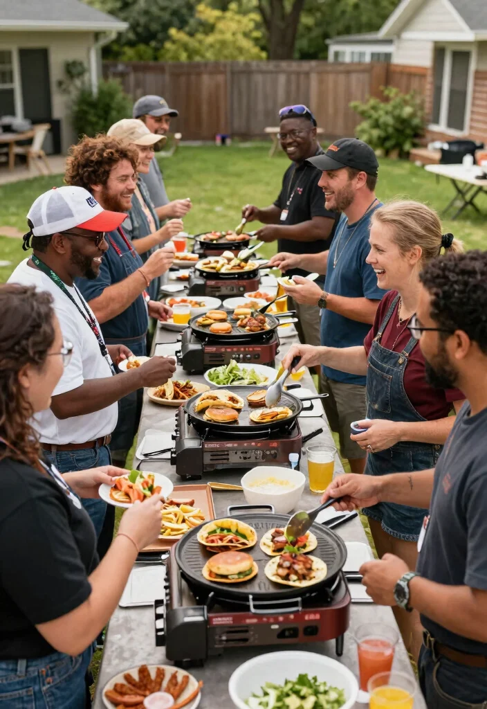 13 Life Changing Blackstone Griddle Hacks Must Know 13. Host a Griddle Cook Off 0