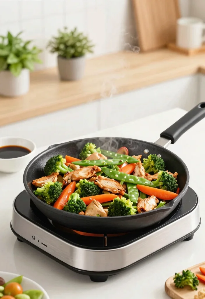13 Simple Electric Griddle Dinner Ideas (No Mess) 3 13 Simple Electric Griddle Dinner Ideas No Mess 3. One Pan Stir Fry 0