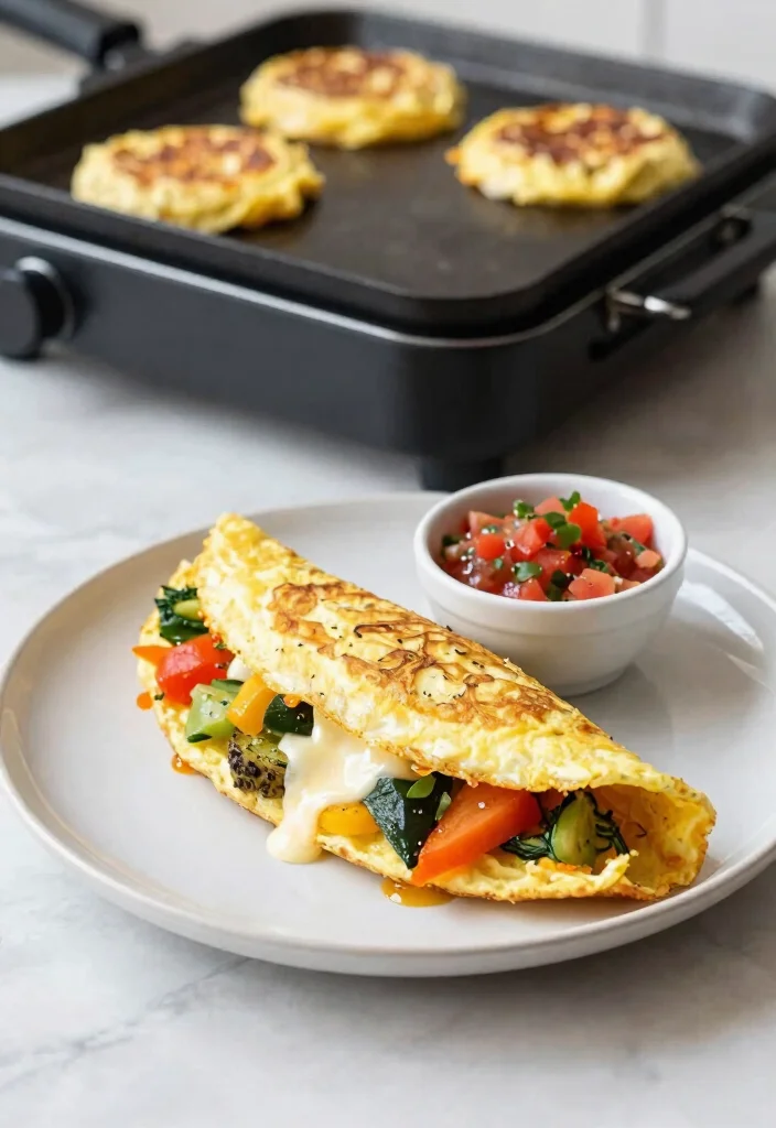 13 Simple Electric Griddle Dinner Ideas (No Mess) 9 13 Simple Electric Griddle Dinner Ideas No Mess 9. Fluffy Omelets 0