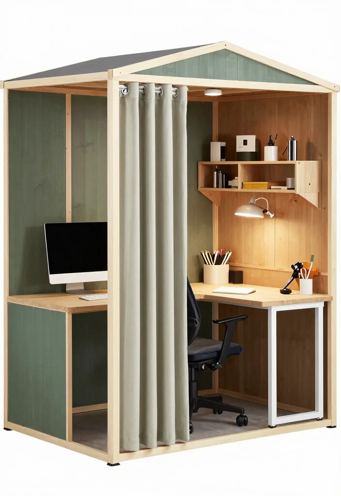 13 Tranquil Storage Shed Office Ideas Work From Home 9. Multi Purpose Usage 0