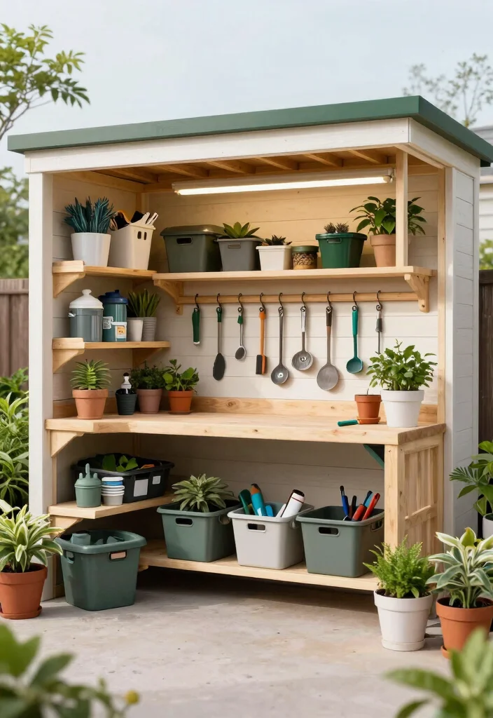 13 Ultimate Storage Shed Organization Ideas Must Try 8. Overhead Storage Solutions 0