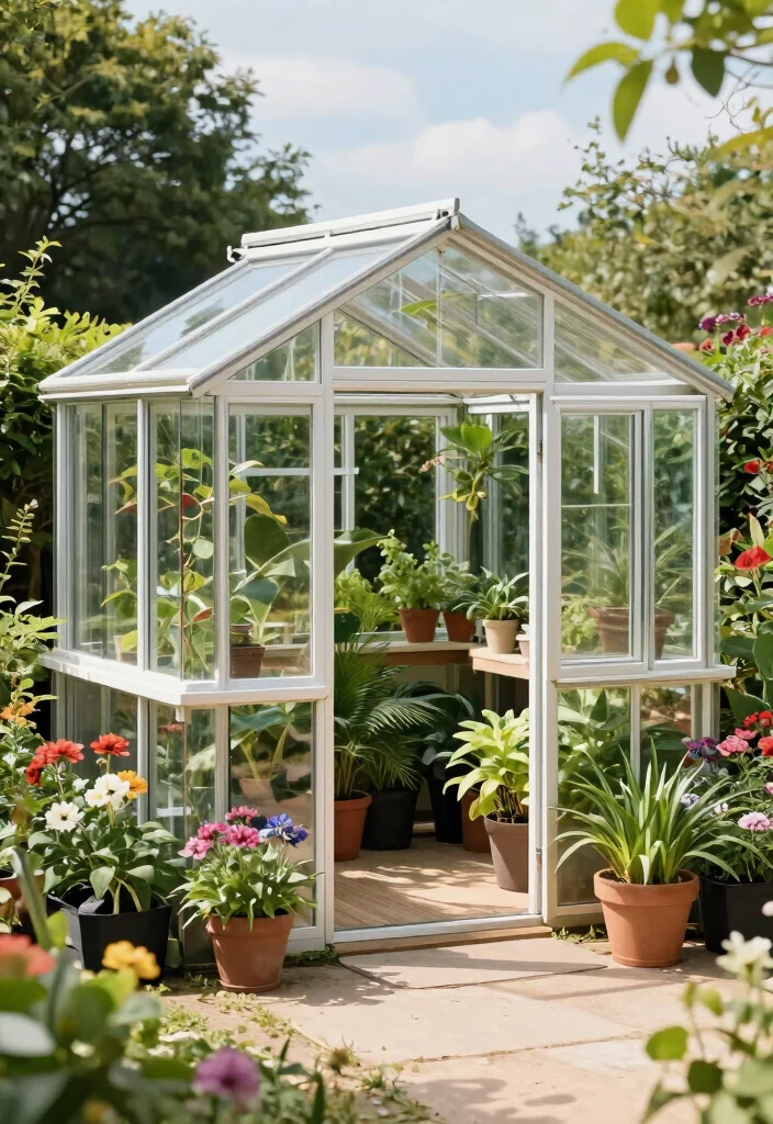 15 Beautiful Backyard Storage Shed Concepts for Your Yard 10. Shed with Attached Greenhouse 0