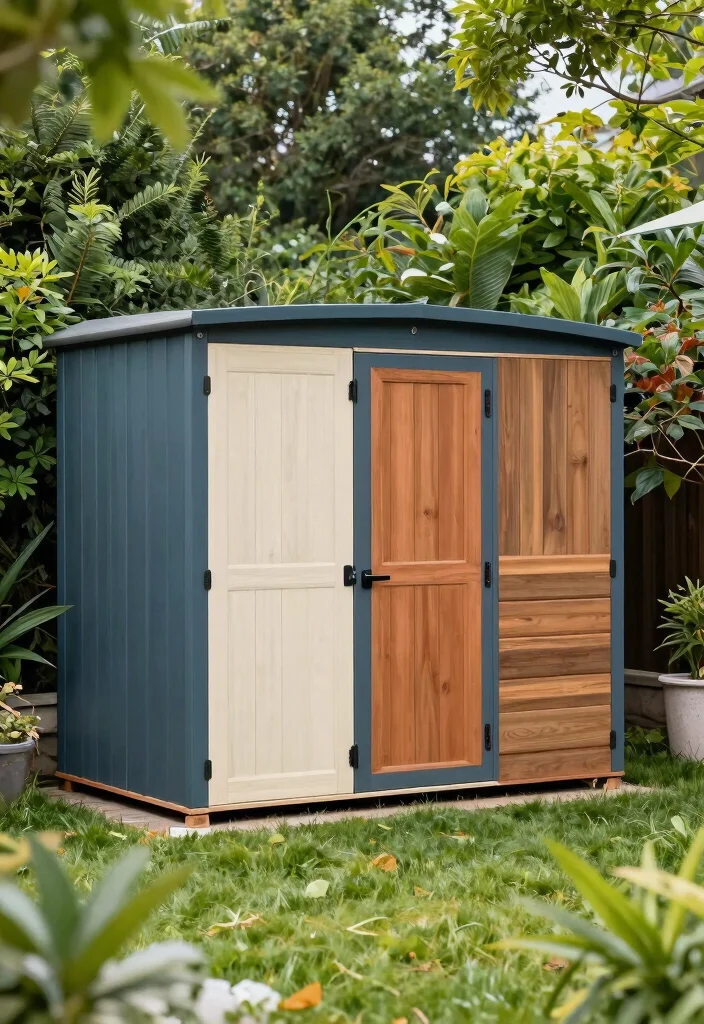 15 Beautiful Backyard Storage Shed Concepts for Your Yard 14. Customizable Modular Shed 0