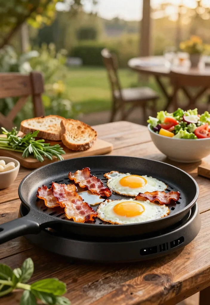 15 Best Dinner Ideas for Blackstone Griddle Cooking 1. Classic Bacon and Eggs 0