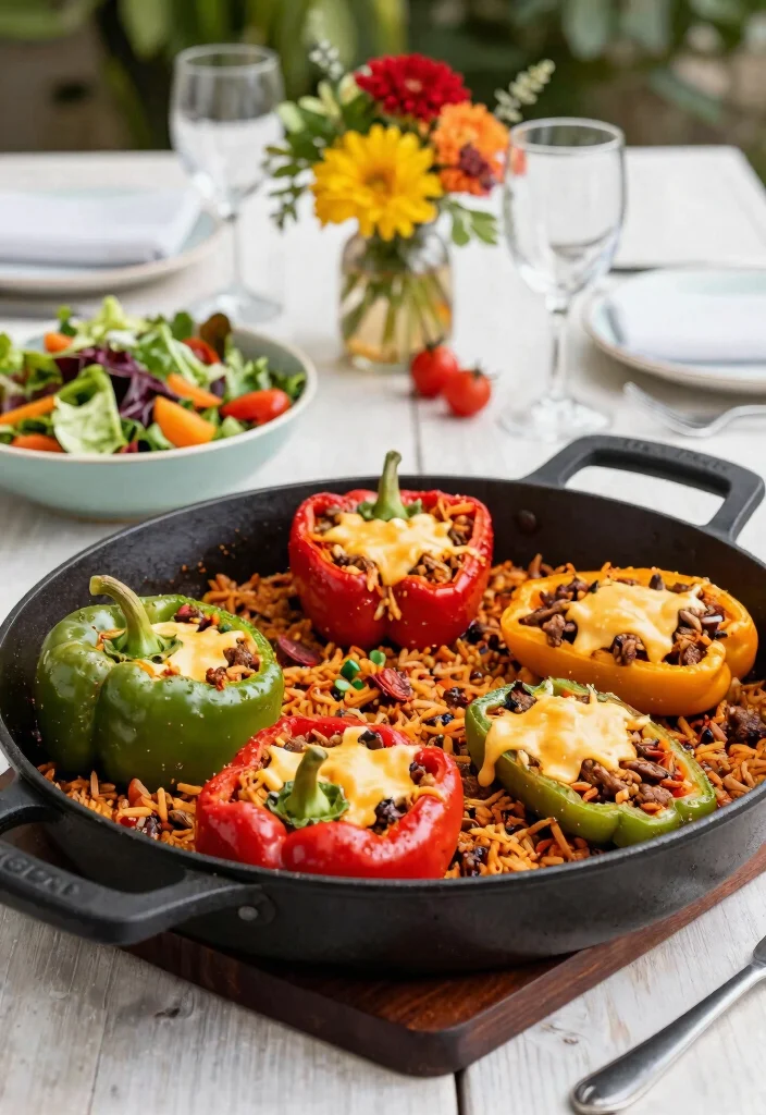 15 Best Dinner Ideas for Blackstone Griddle Cooking 13. Stuffed Peppers 0