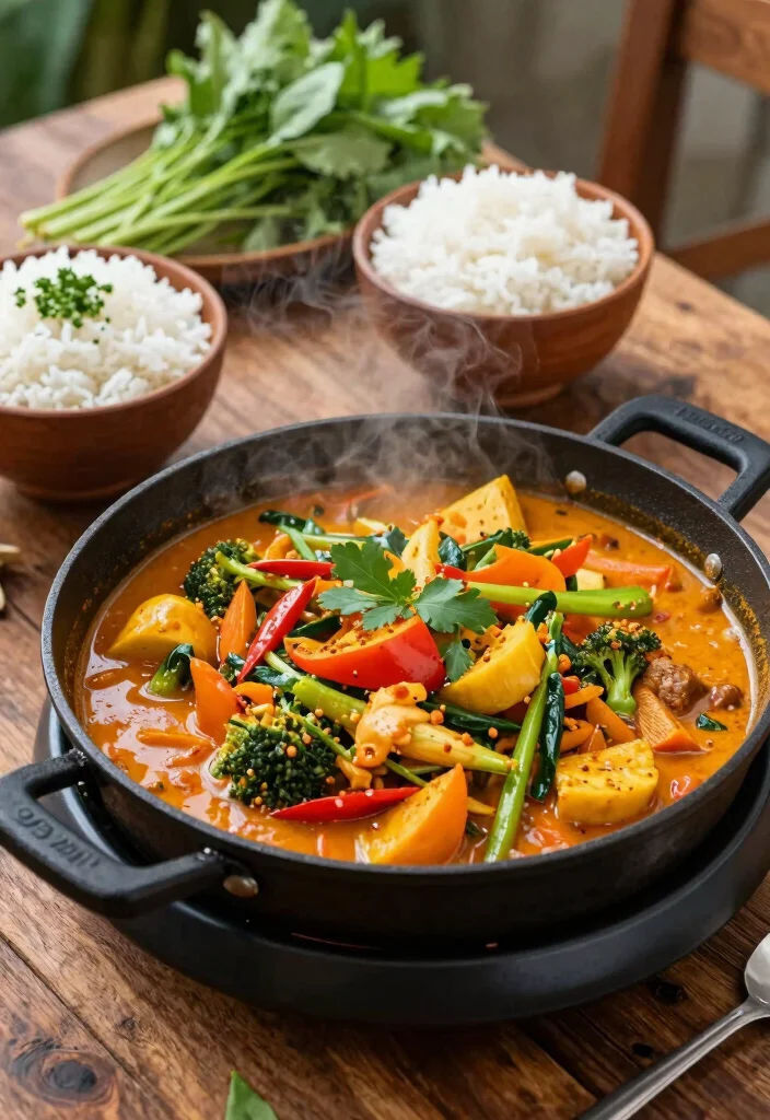 15 Best Dinner Ideas for Blackstone Griddle Cooking 14. Thai Veggie Curry 0