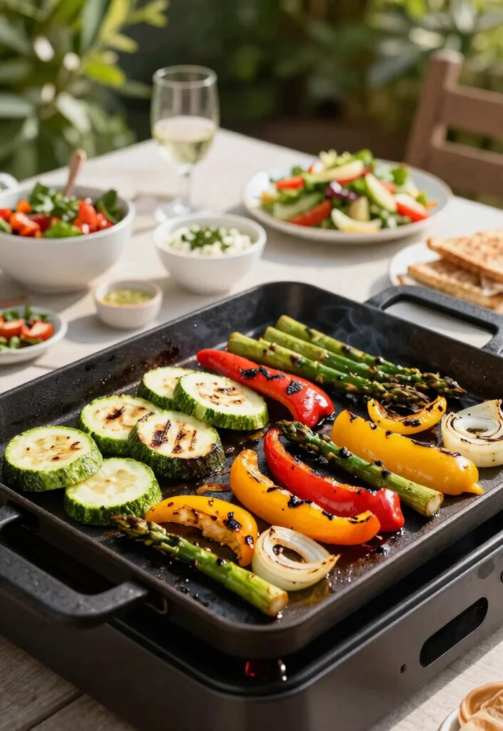 15 Best Dinner Ideas for Blackstone Griddle Cooking 2. Grilled Vegetable Medley 0