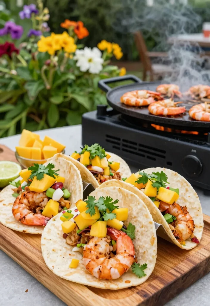 15 Best Dinner Ideas for Blackstone Griddle Cooking 3. Sizzling Shrimp Tacos 0