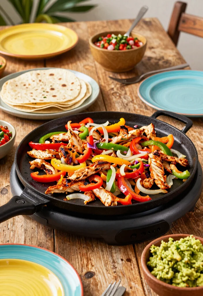 15 Best Dinner Ideas for Blackstone Griddle Cooking 4. Spicy Chicken Fajitas 0