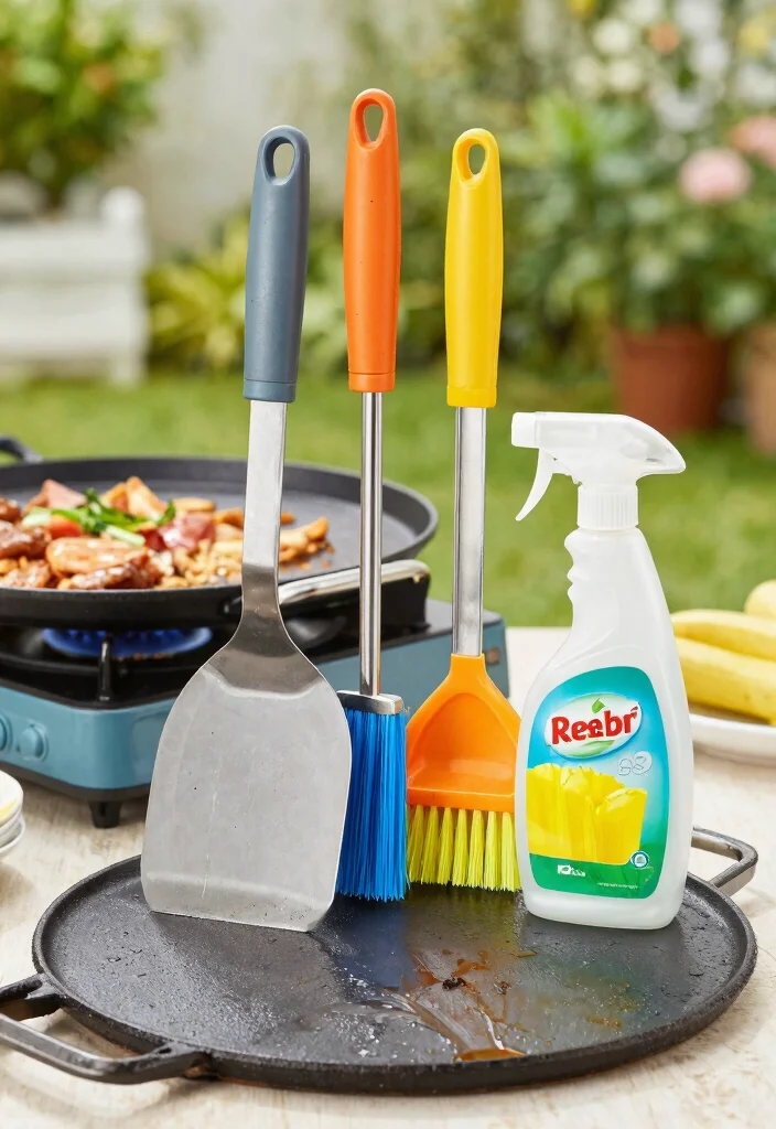 15 Best Griddle Accessories to Upgrade Your Cooking 3. Griddle Cleaning Kit 0