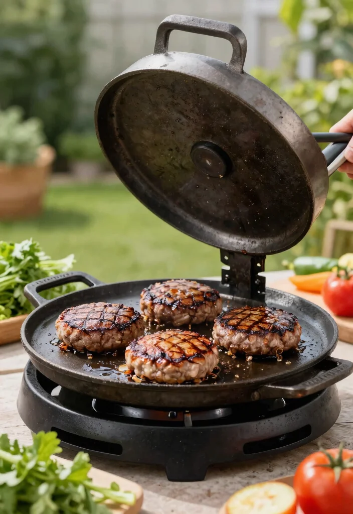 15 Best Griddle Accessories to Upgrade Your Cooking 4. Griddle Press 0