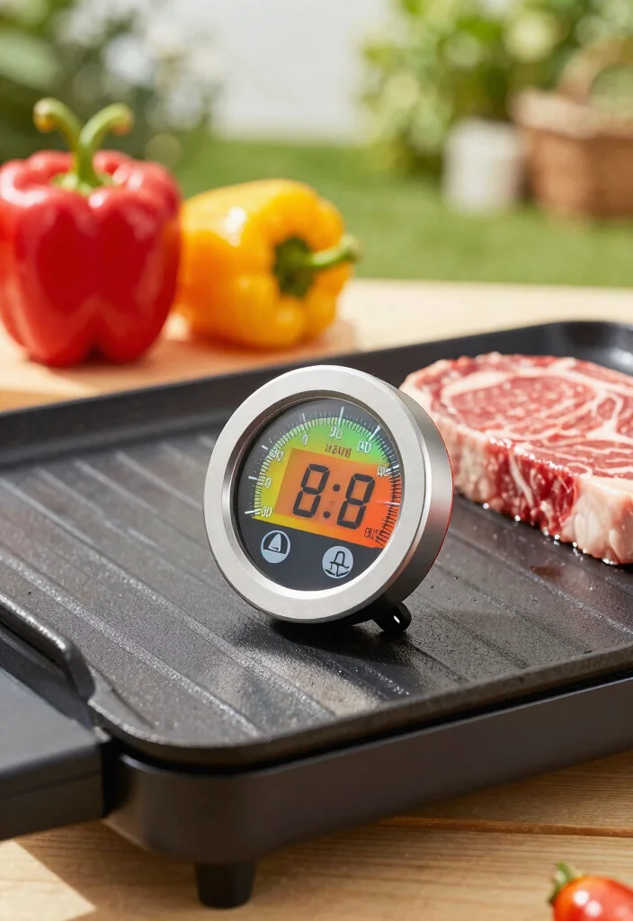 15 Best Griddle Accessories to Upgrade Your Cooking 5. Griddle Thermometer 0