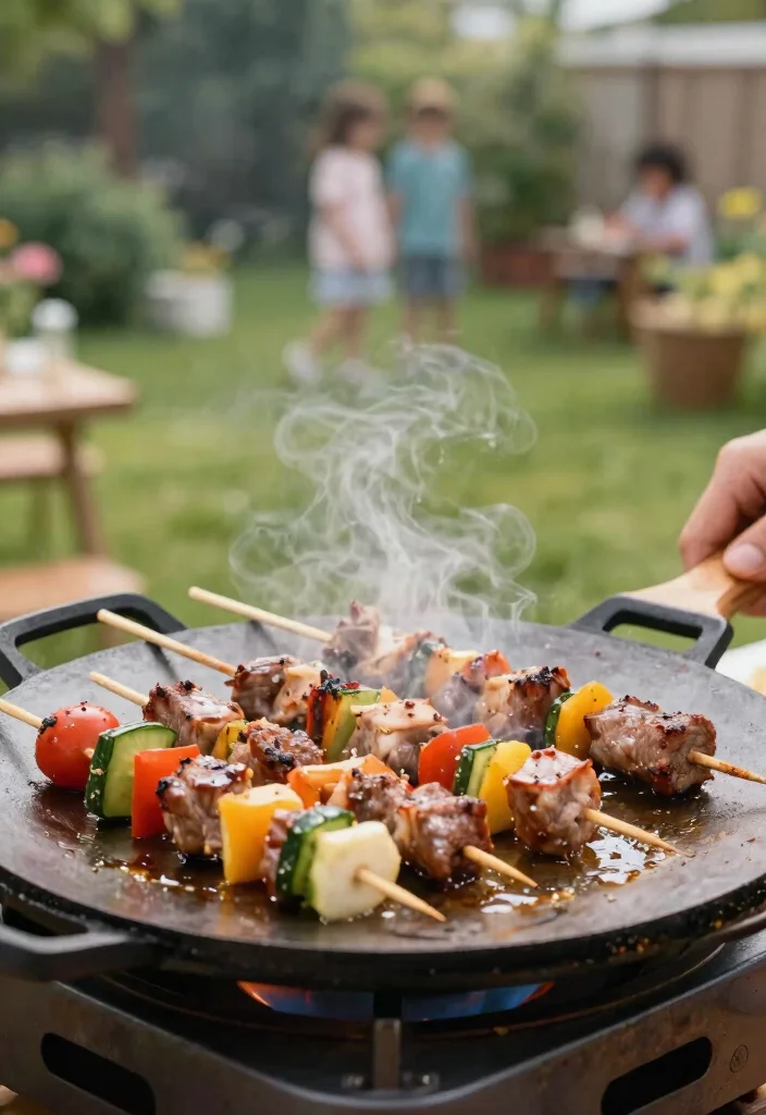 15 Best Griddle Accessories to Upgrade Your Cooking 9. Skewers 0