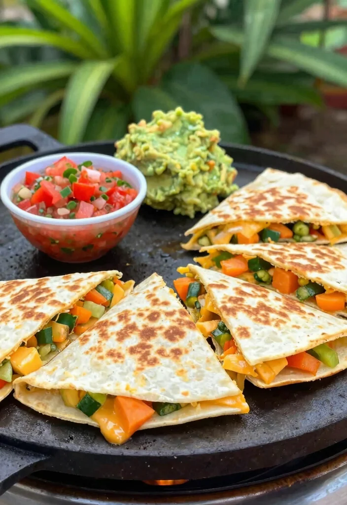 15 Best Griddle Meals That Are Incredibly Easy to Make 3. Cheesy Vegetable Quesadillas 0