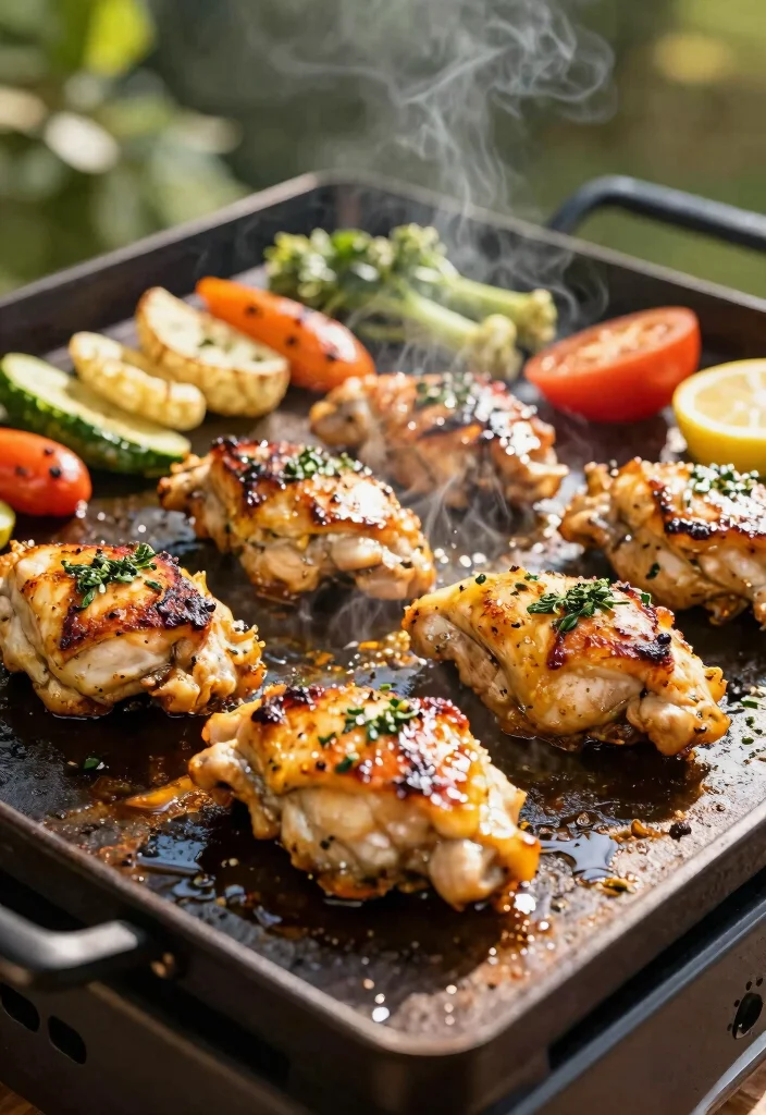 15 Best Griddle Meals That Are Incredibly Easy to Make 8. Lemon Herb Chicken Thighs 0