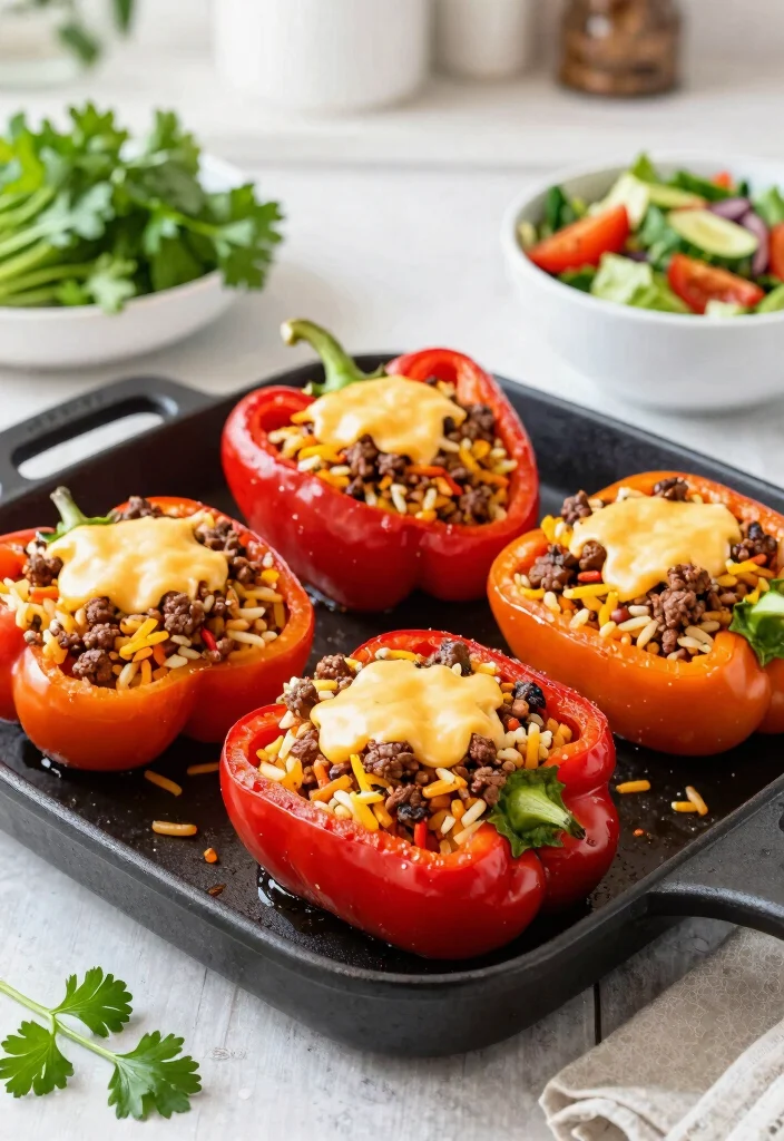 15 Easy Griddle Dinner Ideas for Busy Weeknights 9 15 Easy Griddle Dinner Ideas for Busy Weeknights 9. Stuffed Bell Peppers on the Griddle 0