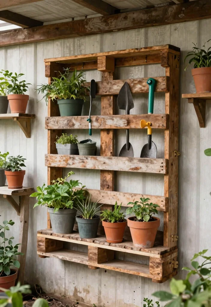 15 Life Changing Shed Storage Hacks You Need to Know 44 15 Life Changing Shed Storage Hacks You Need to Know 14. Utilize Old Pallets 0