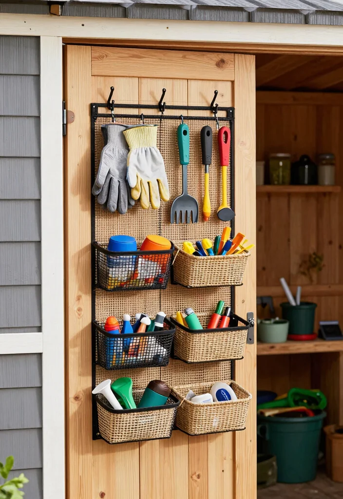 15 Life Changing Shed Storage Hacks You Need to Know 39 15 Life Changing Shed Storage Hacks You Need to Know 9. Door Hooks and Organizers 0