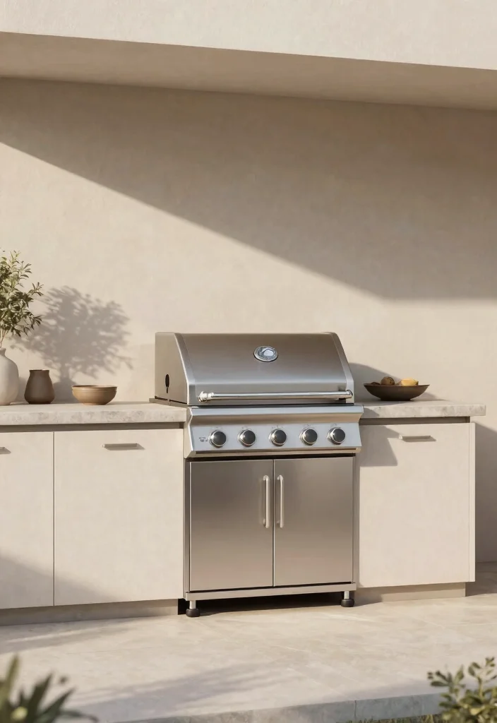 15 Modern Gas Grill Ideas Design for Your Outdoor Kitchen 5. Minimalist Designs for a Clean Look 0