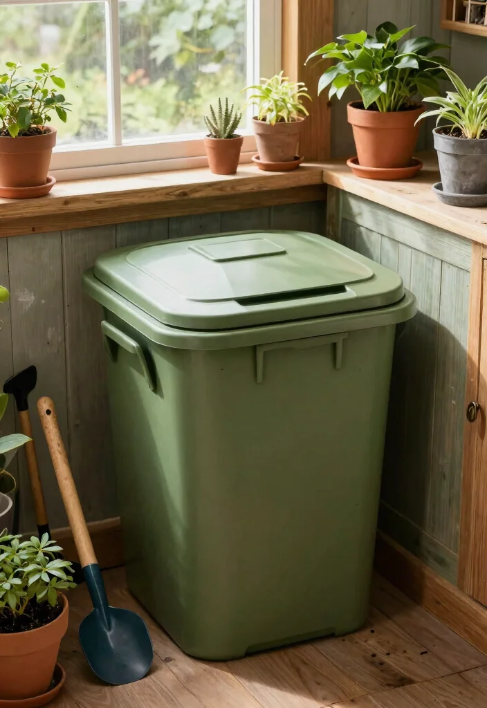15 Practical Inside Shed Ideas Storage Pro Tips for Your Vertical Gardening Shed 13. Compost Bin Corner 0