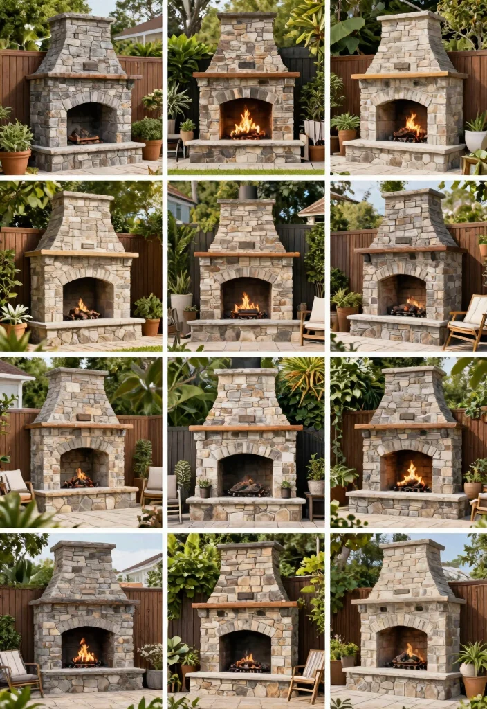 15 Rustic Outdoor Stone Fireplace Ideas Dreamy Conclusion 0