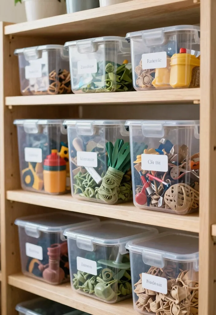 15 Smart Garden Shed Storage Ideas for Plant Lovers 10 15 Smart Garden Shed Storage Ideas for Plant Lovers 10. Clear Storage Containers 0