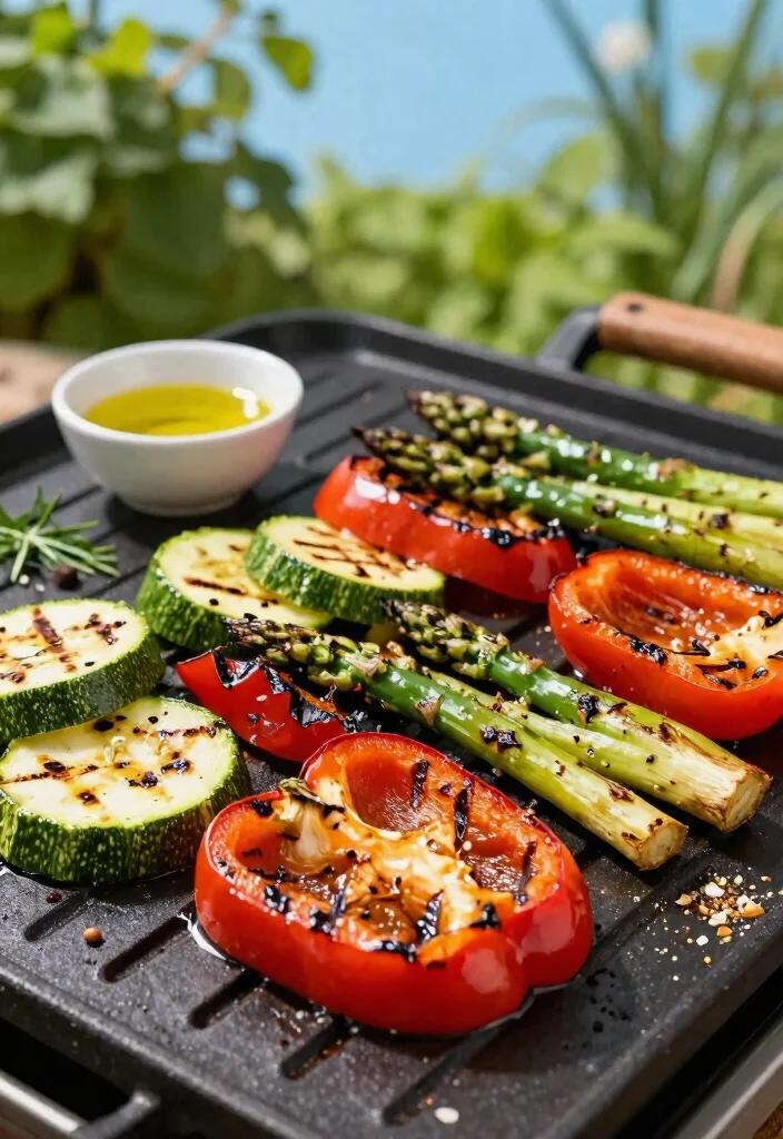 15 Ultimate Griddle Cooking Ideas for Summer BBQs 1 15 Ultimate Griddle Cooking Ideas for Summer BBQs 1. Herb Infused Grilled Vegetable Medley 0