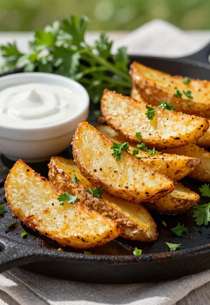 15 Ultimate Griddle Cooking Ideas for Summer BBQs 11 15 Ultimate Griddle Cooking Ideas for Summer BBQs 11. Griddled Potato Wedges with Parsley 0