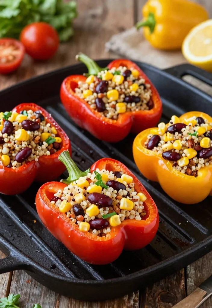 15 Ultimate Griddle Cooking Ideas for Summer BBQs 13 15 Ultimate Griddle Cooking Ideas for Summer BBQs 13. Griddled Stuffed Peppers 0