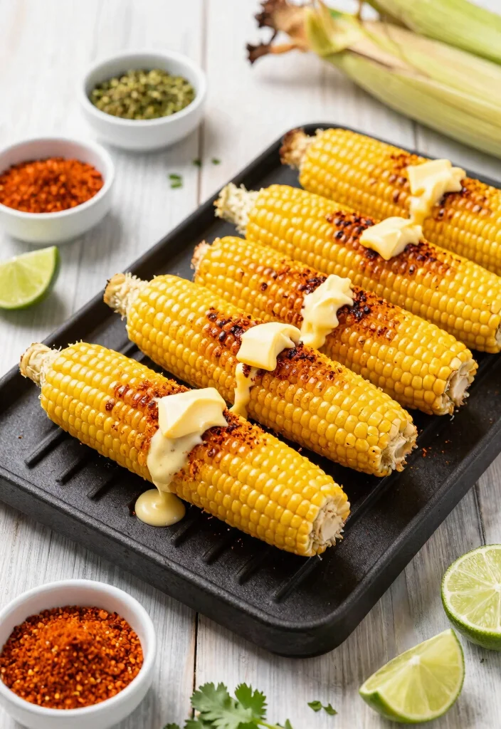 15 Ultimate Griddle Cooking Ideas for Summer BBQs 3 15 Ultimate Griddle Cooking Ideas for Summer BBQs 3. Spicy Grilled Corn on the Cob 0