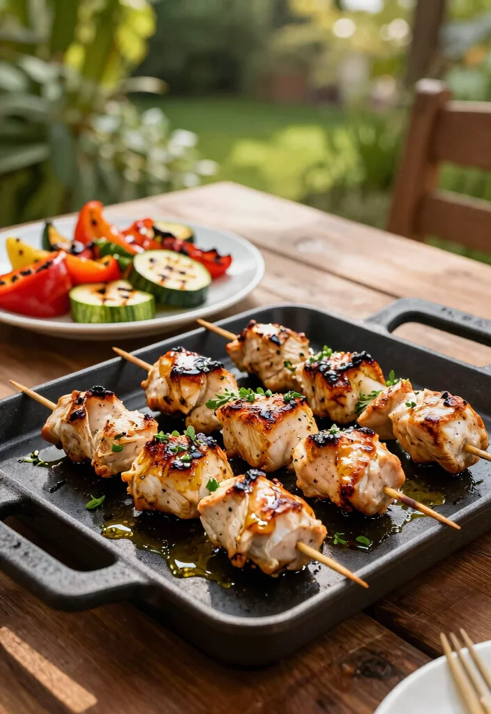 20 Best Griddle Recipes Every Backyard Chef Needs 3 20 Best Griddle Recipes Every Backyard Chef Needs 3. Savory Herb Chicken Skewers 0