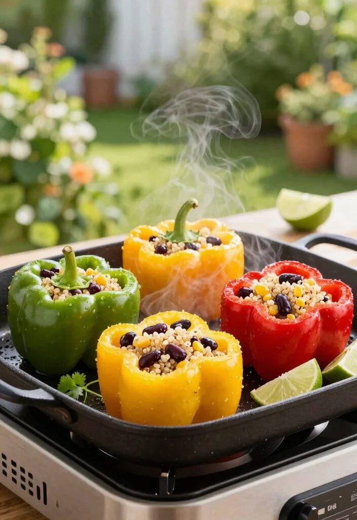 21 Best Blackstone Griddle Recipes You Must Try 12 21 Best Blackstone Griddle Recipes You Must Try 12. Griddled Peppers Stuffed with Quinoa 0